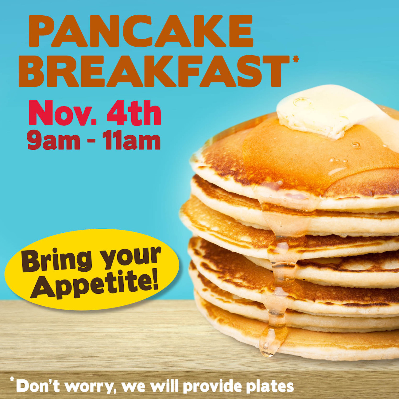 Pancake Breakfast - Cotton's Ace Hardware Store