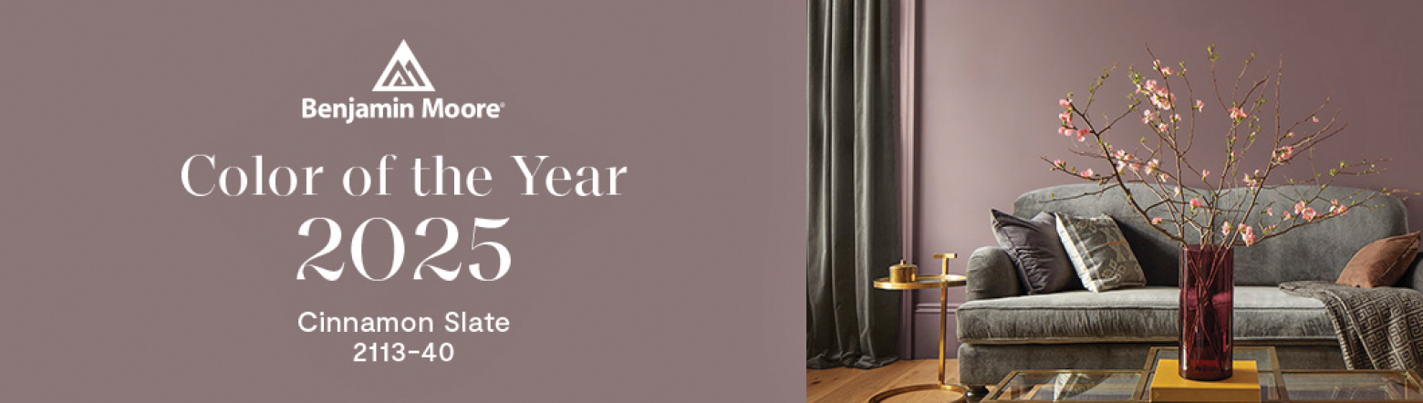 2025 Ben Moore Color of the Year Header