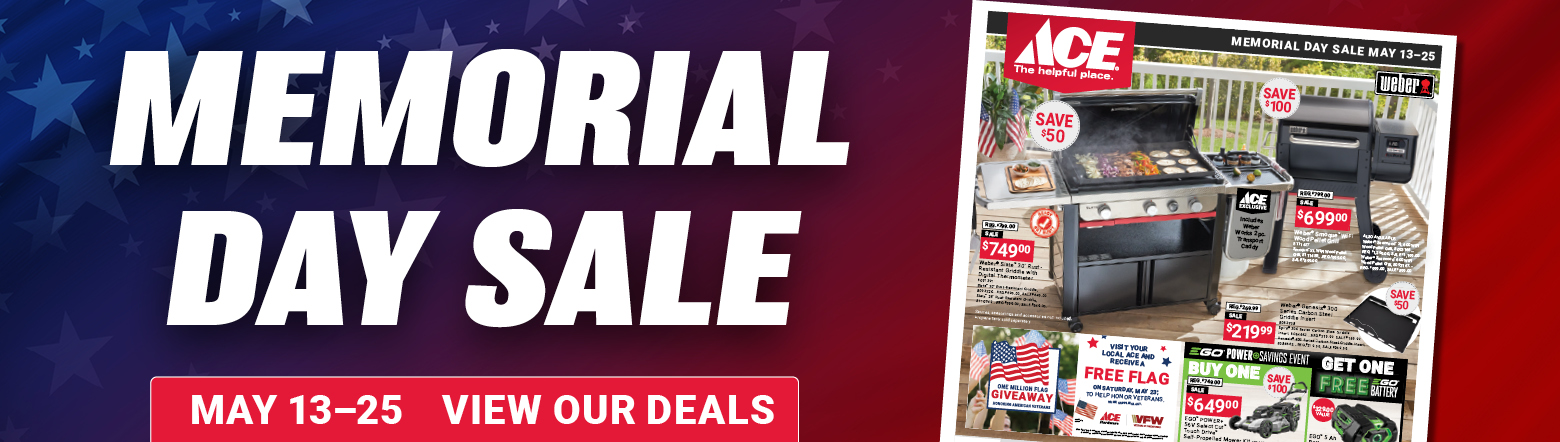 Memorial Day Sale-May26 Header