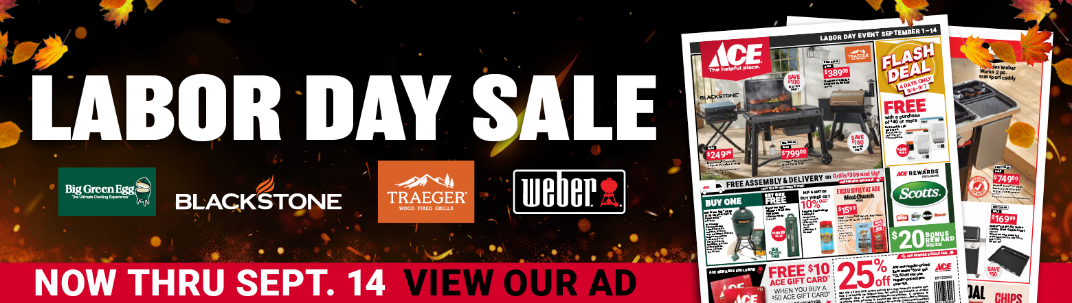 Labor Day Sale-Sept 26 Header